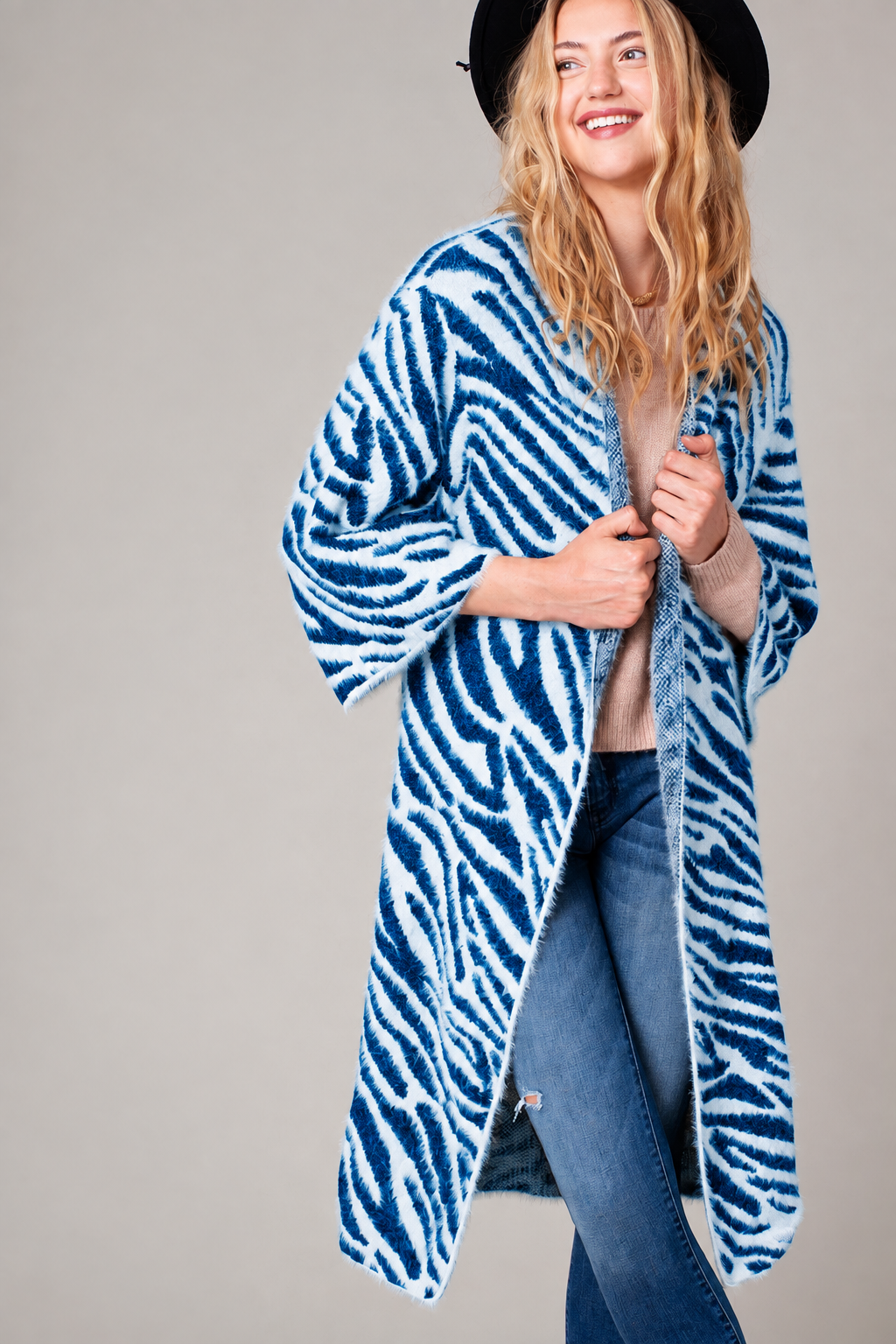 Leopard Printed Cardigan | Zebra Printed Cardigan