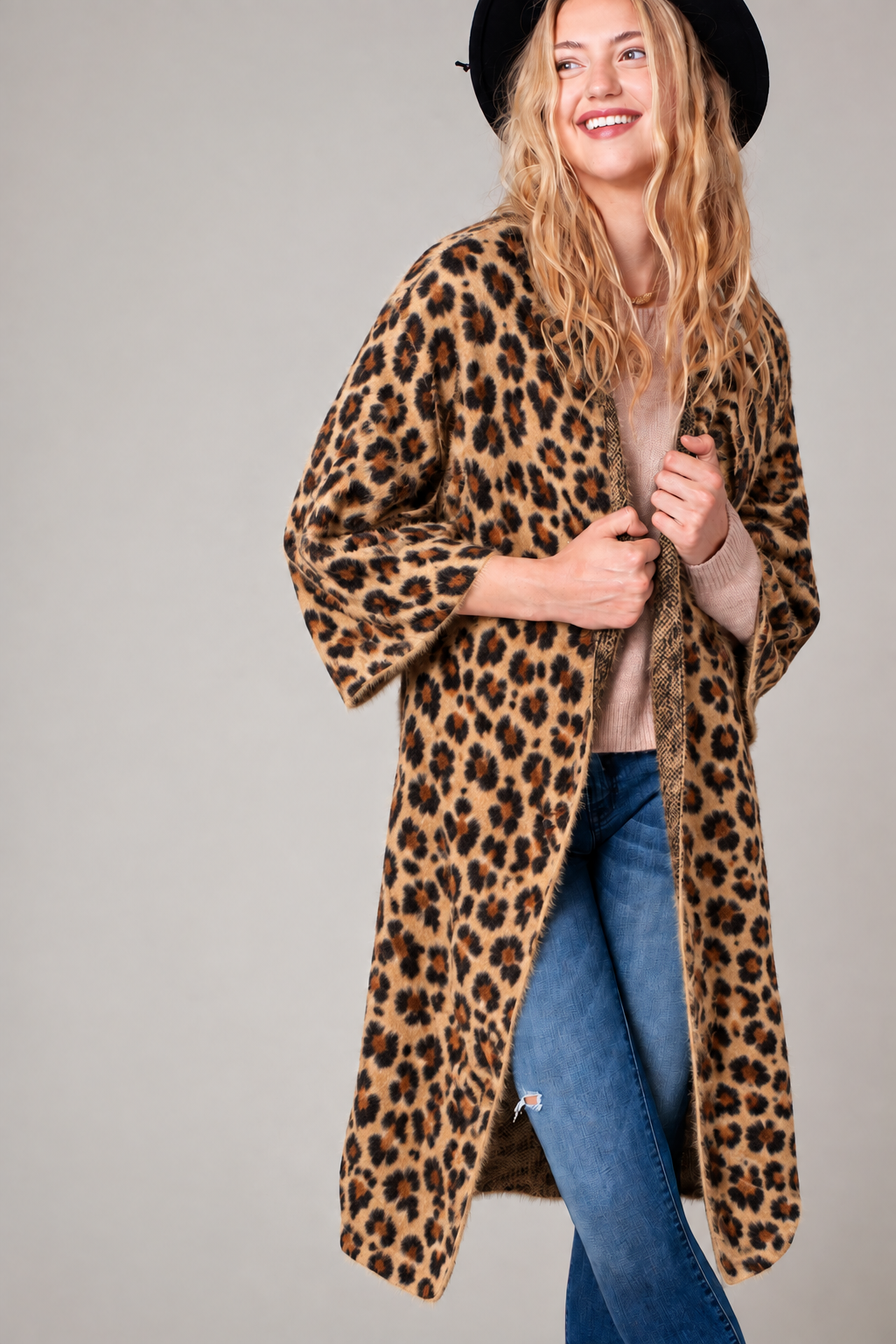 Leopard Printed Cardigan | Zebra Printed Cardigan