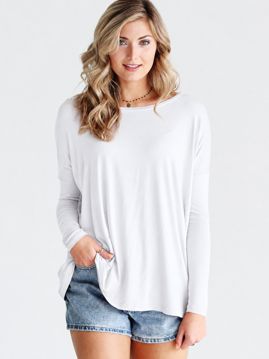 Mocha Long Sleeve Top
