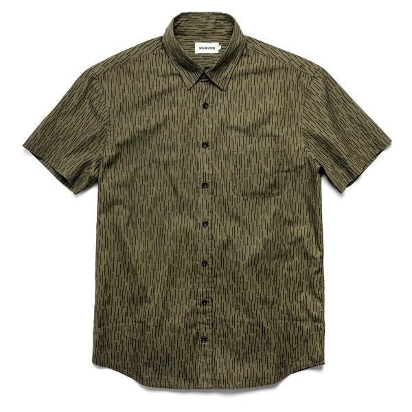 The Short Sleeve California in Rain Drop Camo