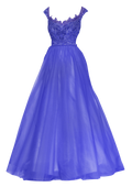 Bridal long fitting dress