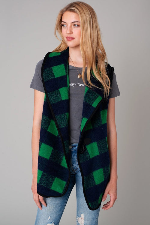 Buffalo Checker Vest