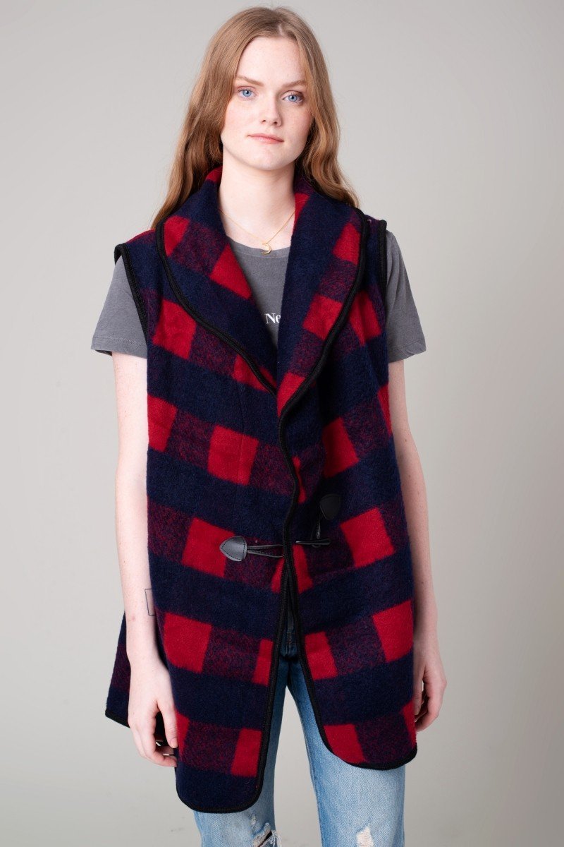 Buffalo Checker Vest