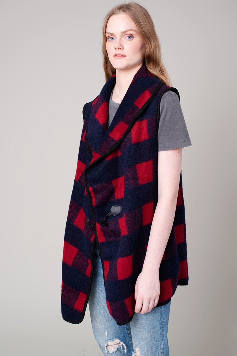 Buffalo Checker Vest