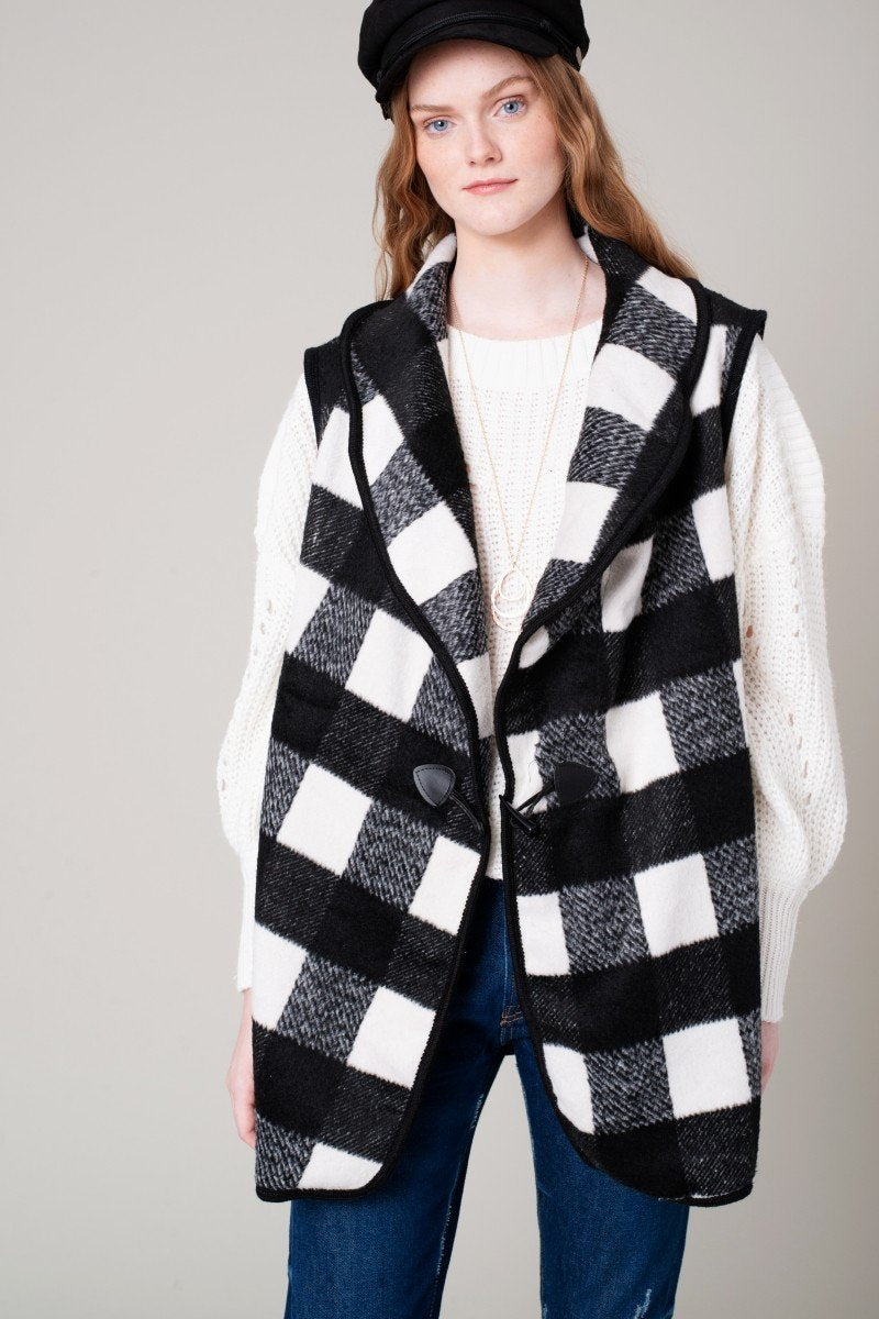 Buffalo Checker Vest