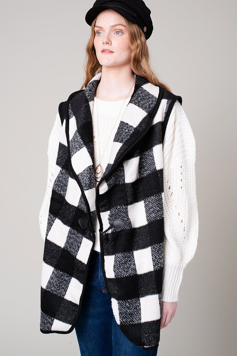 Buffalo Checker Vest