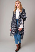 Tiger Print Kimono
