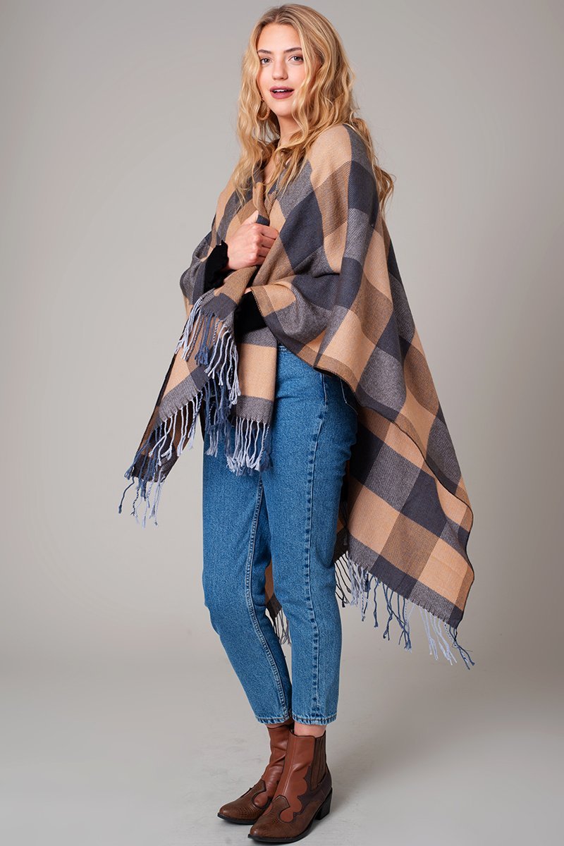 Buffalo Plaid Kimono
