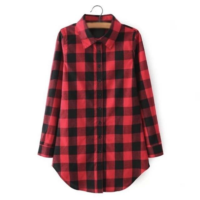 Breasted Shirts Blusas